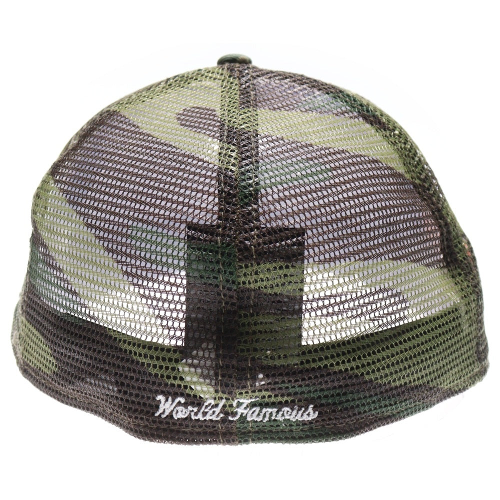 SUPREME(シュプリーム) 24SS ×NEW ERA Box Logo Mesh Back New Era ニューエラ ボックスロゴ メッシュベースボールキャップ カーキ カモ柄 迷彩