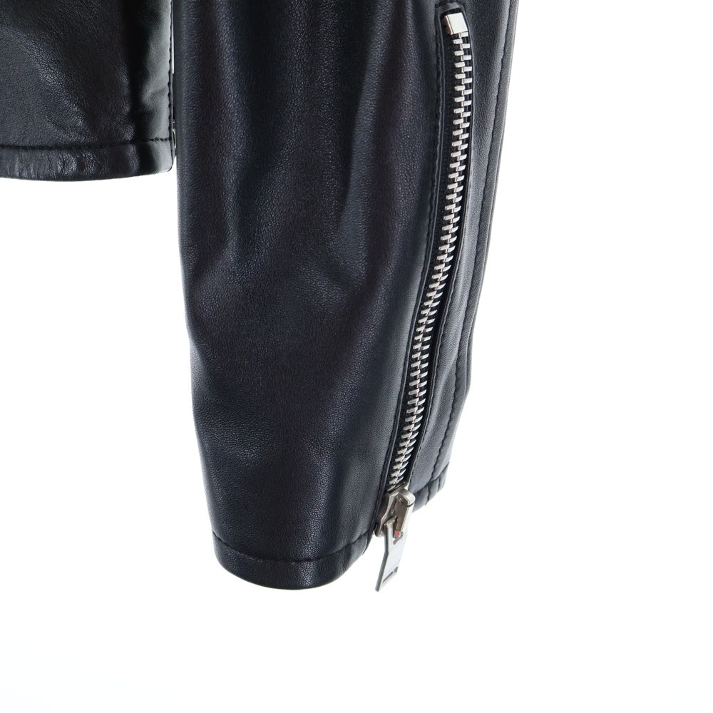 SAINT LAURENT PARIS(サンローランパリ) キースレザー シングルライダース ジャケット アウター 362239 Y5YA1 ブラック