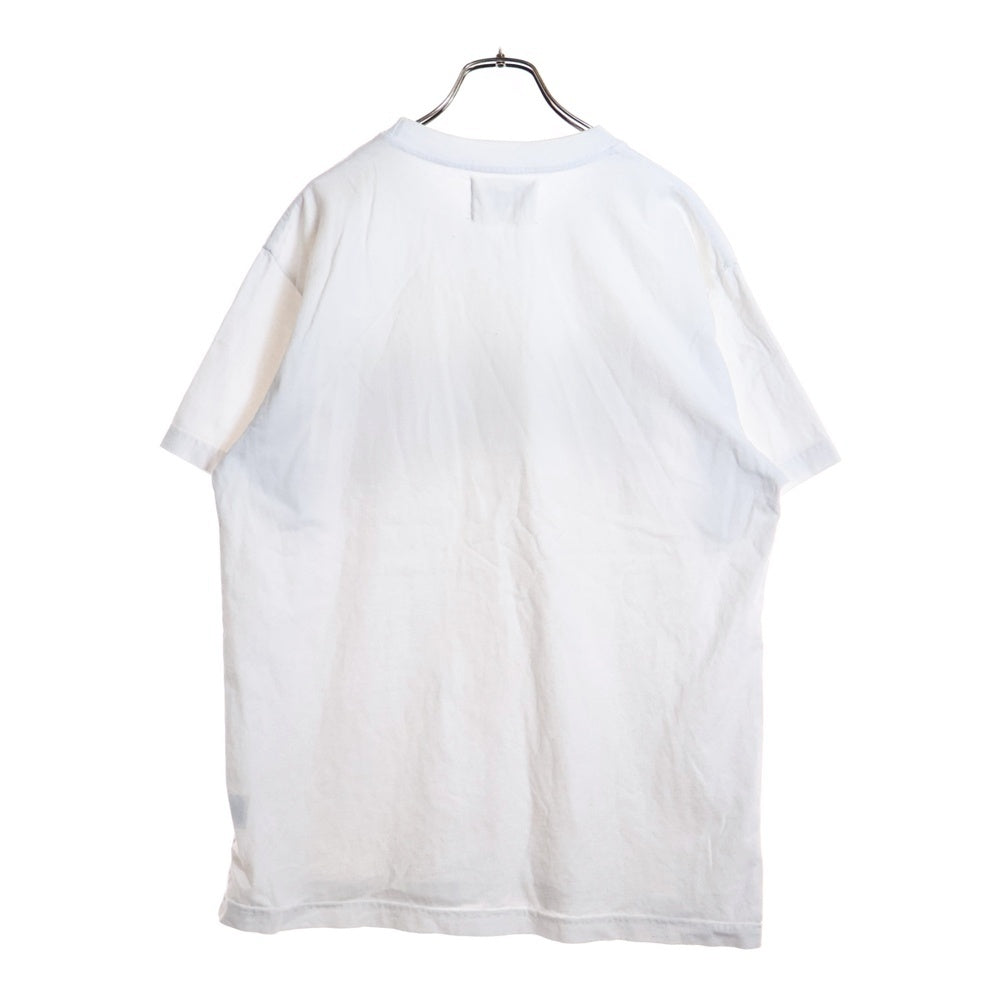 DENIM TEARS(デニムティアーズ) LOGO PRINT S/S TEE ロゴプリント半袖Tシャツ ホワイト