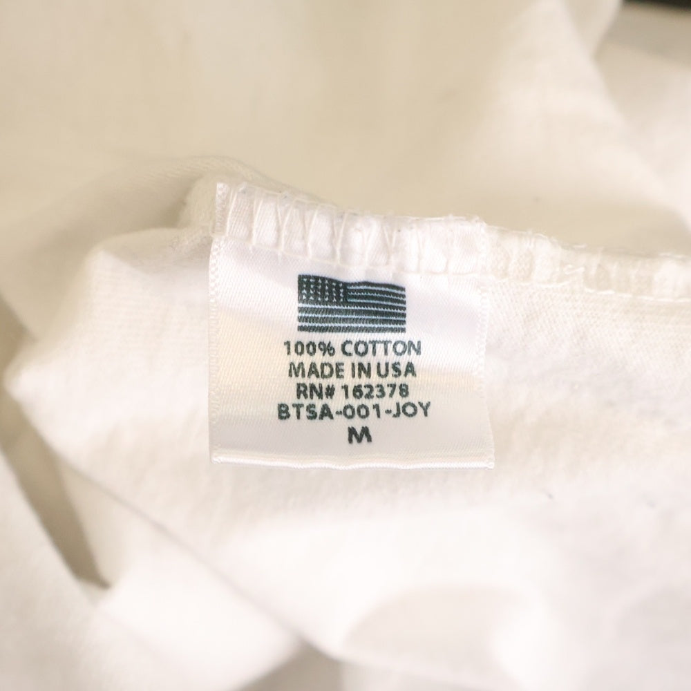 DENIM TEARS(デニムティアーズ) LOGO PRINT S/S TEE ロゴプリント半袖Tシャツ ホワイト