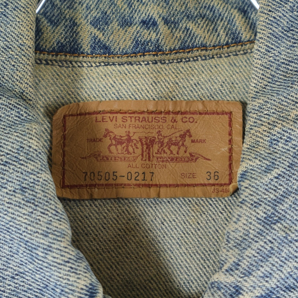 Levi's(リーバイス) 70505 ボタン裏527 デニム トラッカージャケット アウター インディゴ