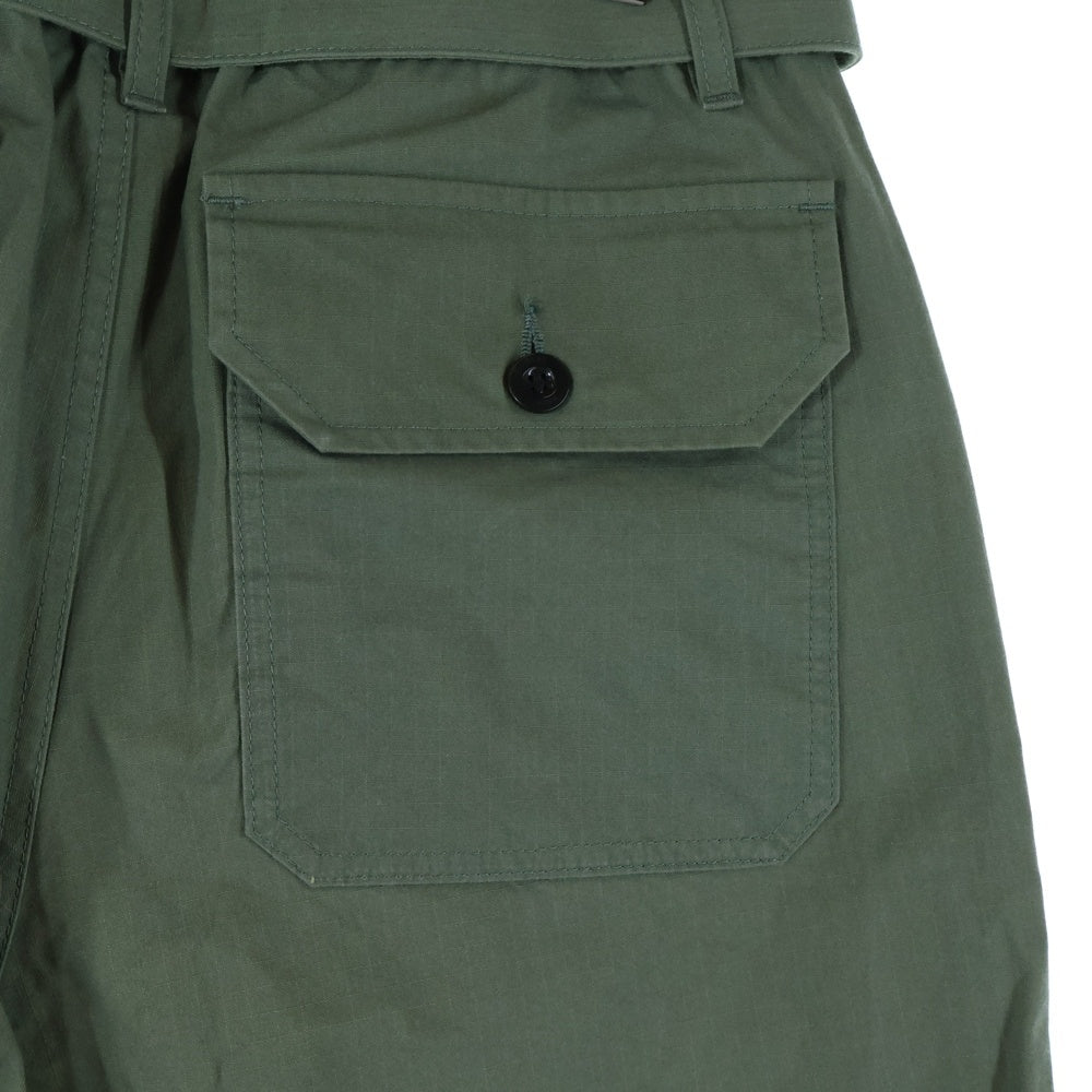 Sacai(サカイ) RipStop trouser ベルト ミリタリー ワイド パンツ