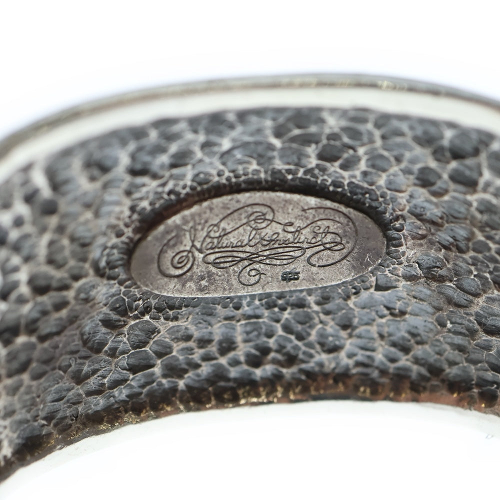 NATURAL INSTINCT(ナチュラル インスティンクト) Flower E Bangle フラワー E バングル ブレスレット シルバー