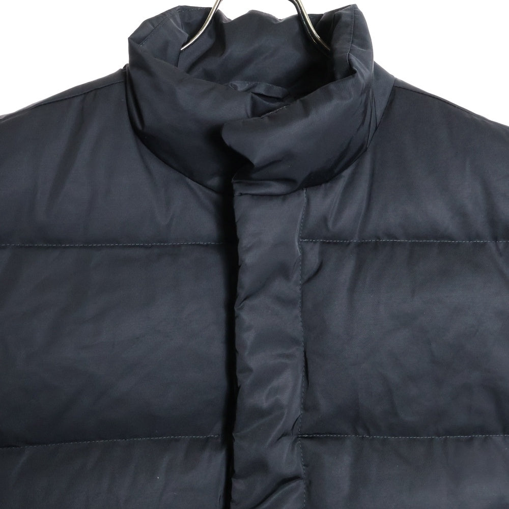 MM6 Maison Margiela(エムエムシックスメゾンマルジェラ) 23AW Baffle Quilt Gilet ジップアップ ダウンベスト ジャケット ブラック S62FB0054 S54882
