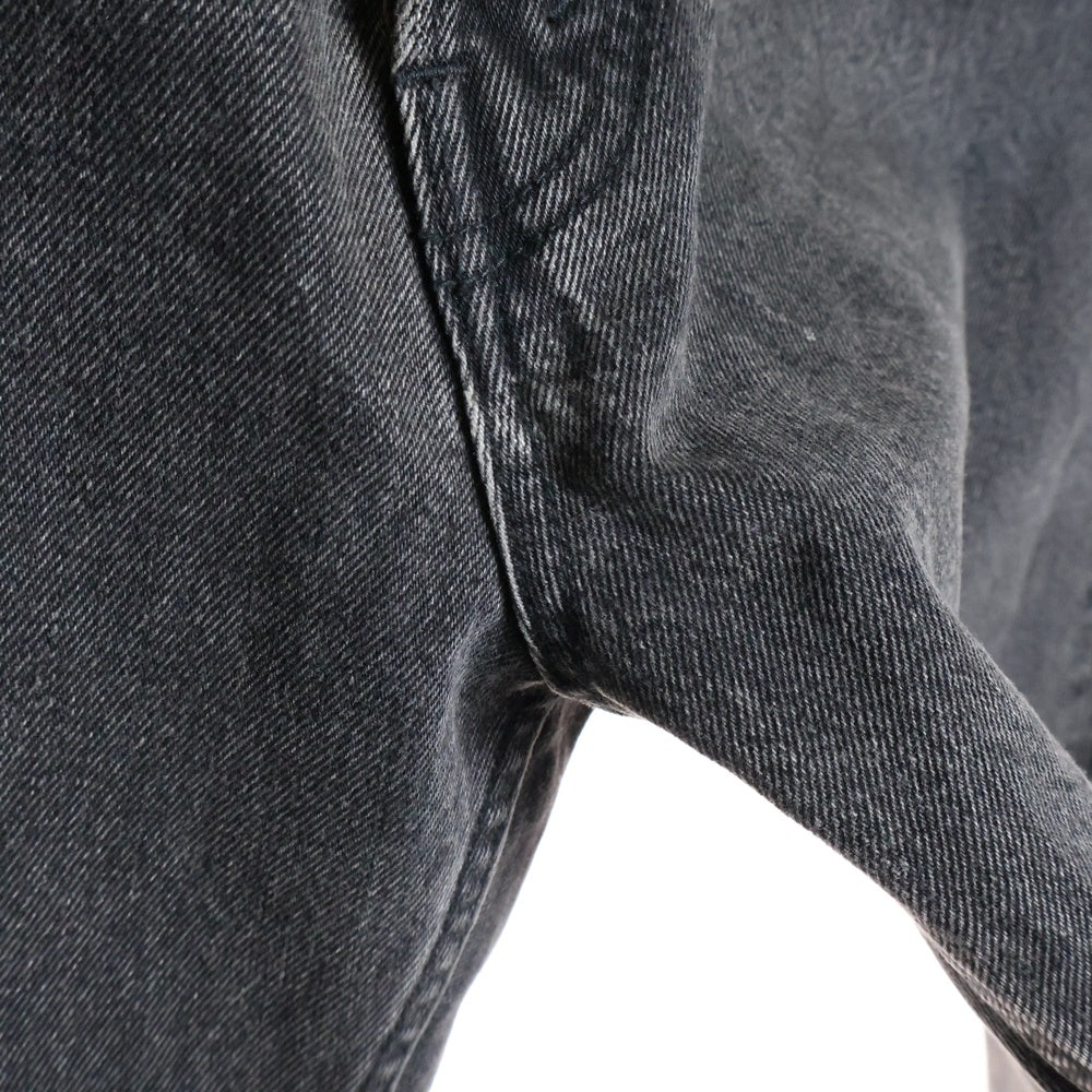 CELINE(セリーヌ) 23AW KURT JEANS ウォッシュ ダメージ 加工デニムパンツ ブラック N840 947F 38CH