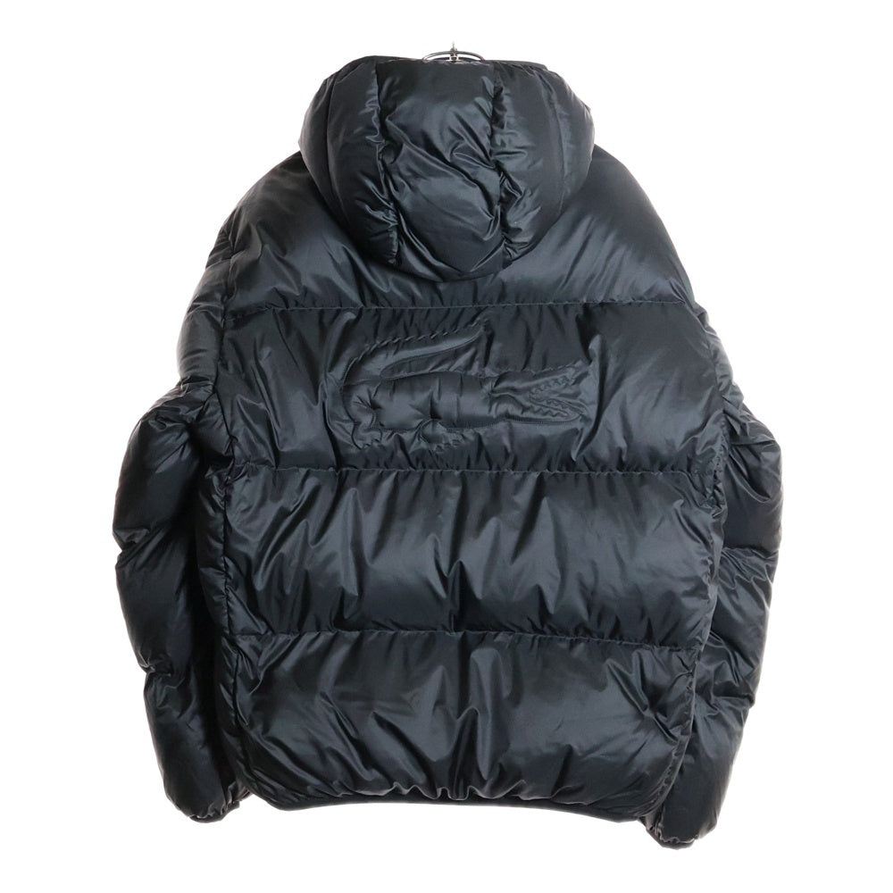 LACOSTE(ラコステ) バックステッチ ダウンジャケット ブラック