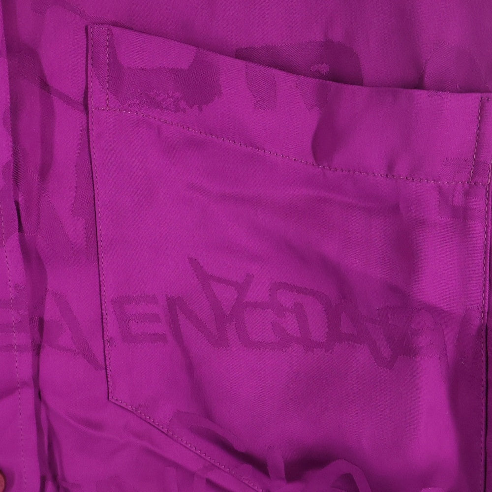 BALENCIAGA(バレンシアガ) ロゴデザイン 総柄 長袖シャツ 850978 TT052