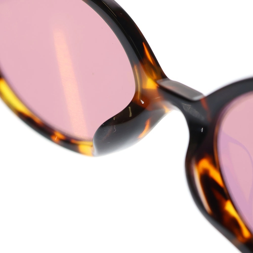 miumiu(ミュウミュウ) ラウンドフレーム カラーレンズ メガネ サングラス 眼鏡 ブラウン/ピンク SMU04Z-F