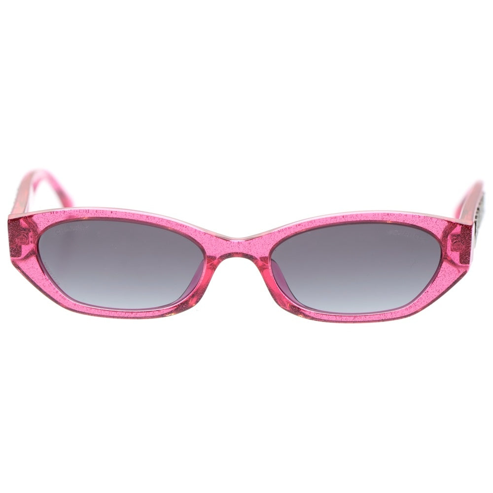 CHANEL(シャネル) グリッター サイドロゴデザイン サングラス 眼鏡 メガネ ピンク 71280A S1750 レディース