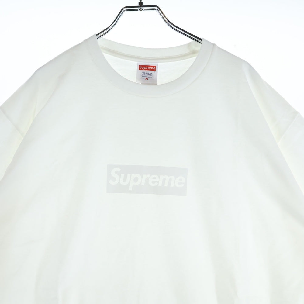Supreme 23SS Tonal Box Logo Tシャツ 白 Lサイズ SUPREME(シュプリーム) 23SS Tonal Box Logo Tee トーナルボックスロゴ