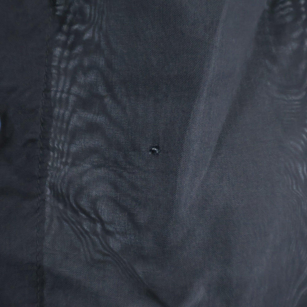 Rick Owens(リックオウエンス) 22SS FOGACHINE LARRY SHIRT フォガシン ラリー ボタン装飾 長袖シャツ ブラック RU01B1287-JX