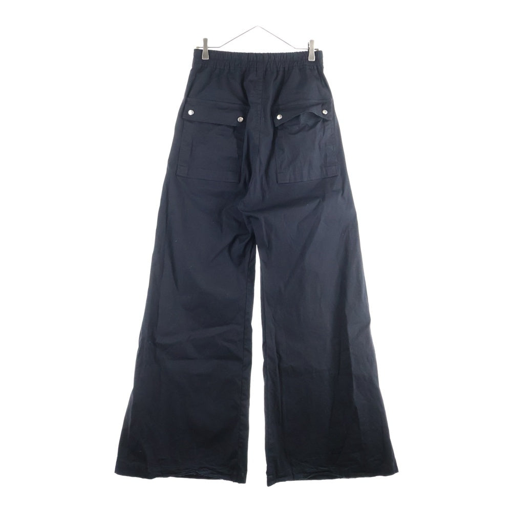 Rick Owens(リックオウエンス) 25AW WIDE BELA PANTS ワイドベラ ロングパンツ ブラック RU02E1366-TE