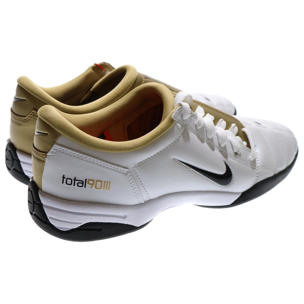 NIKE(ナイキ) Total 90 3 SP White Black Metallic Gold トータル90 3エスピー ホワイトブラックメタリックゴールド レースアップローカットスニーカー HJ9351-101