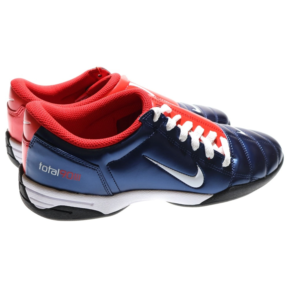 NIKE(ナイキ) Total 90 3 USA トータル90 3ユーエスエー レースアップローカットスニーカー US9/27cm II7631-400 ネイビー/レッド/ホワイト