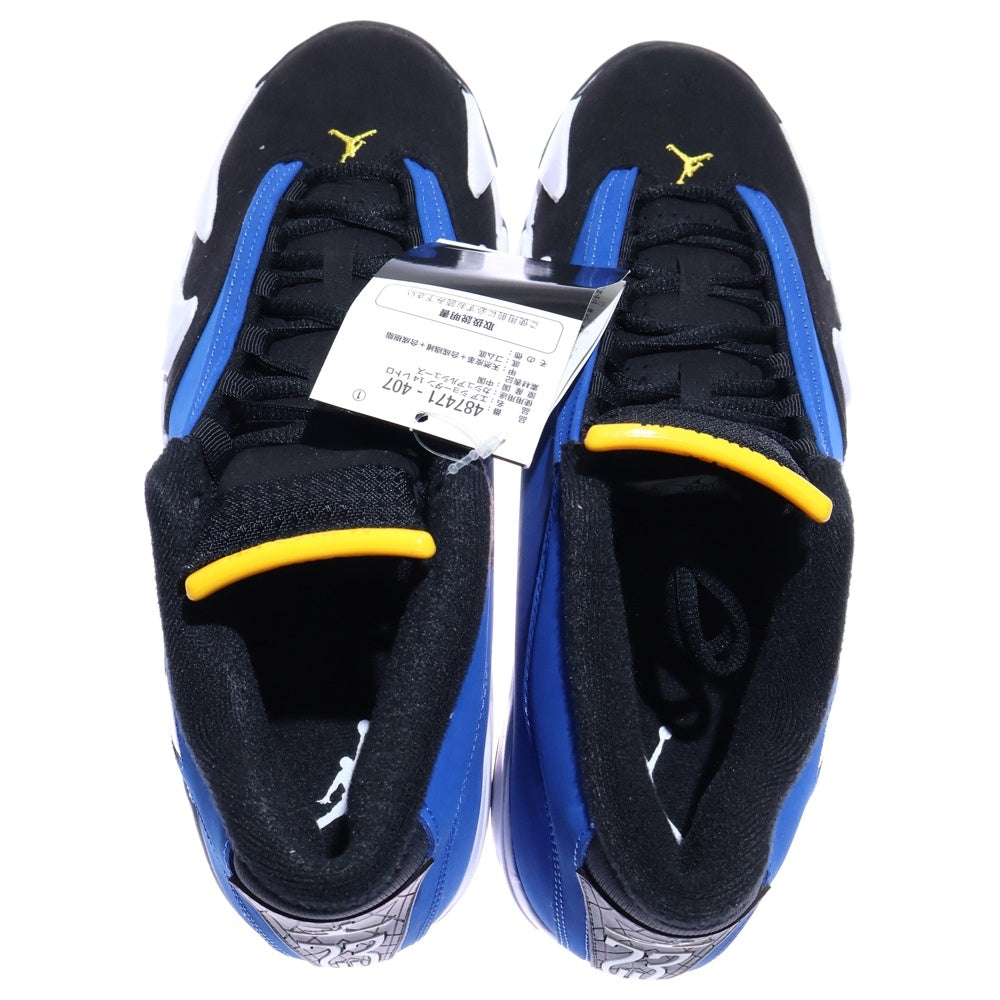 NIKE(ナイキ) Air Jordan 14 Retro Laney エアジョーダン14 レトロ レイニー レースアップミッドカットスニーカー US9/27cm 487471-407 ブルー