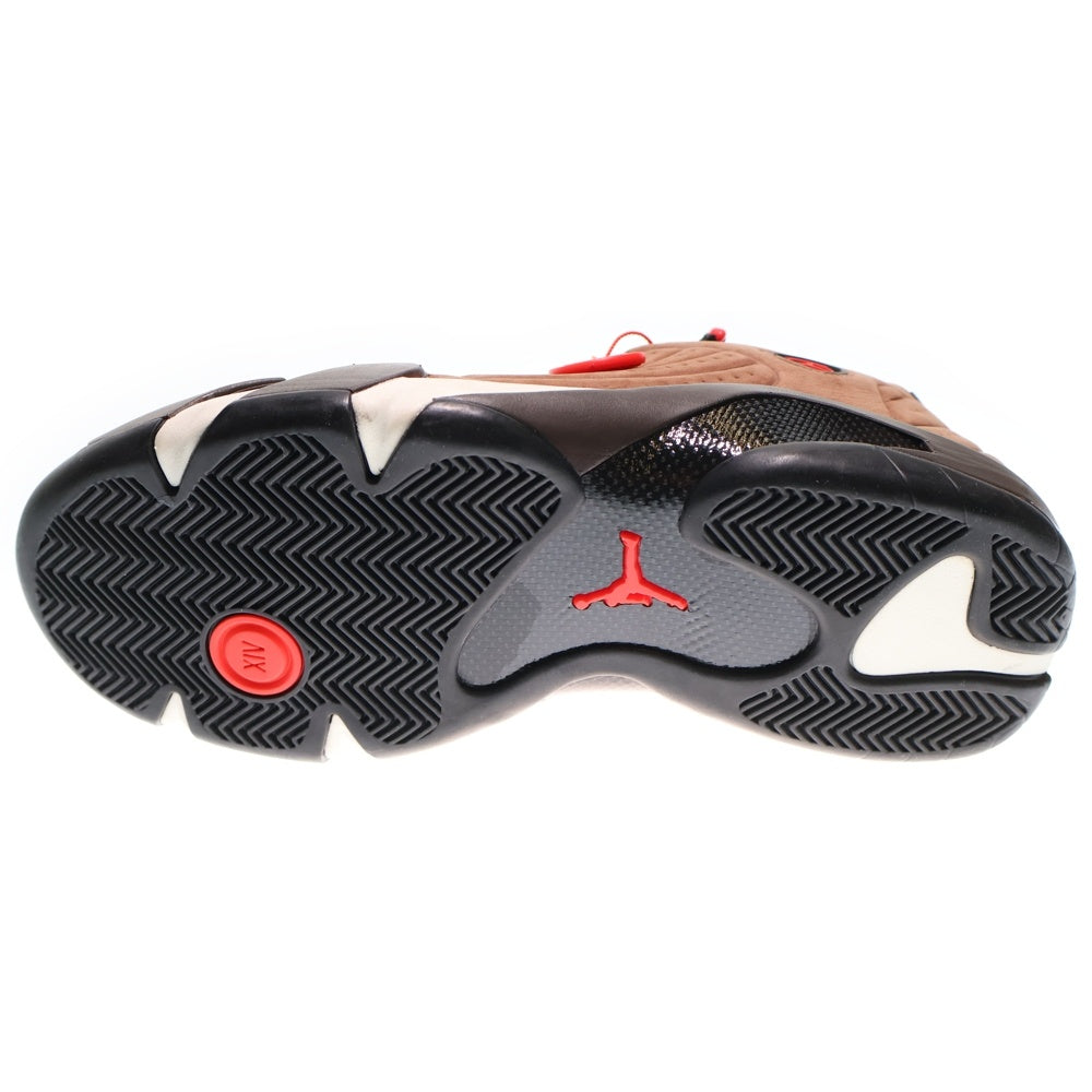 NIKE(ナイキ) Air Jordan 14 Winterized エアジョーダン14 ウィンターライズド レースアップミッドカットスニーカー US9/27cm DO9406-200 ブラウン