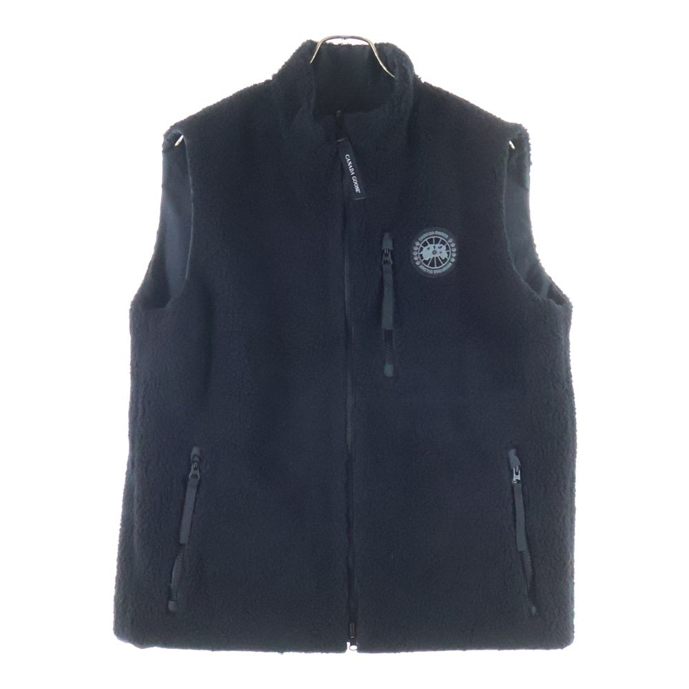 CANADA GOOSE(カナダグース) Kinross Reversible Fleece Vest キンロス リバーシブル フリース ベスト ジャケット ブラック