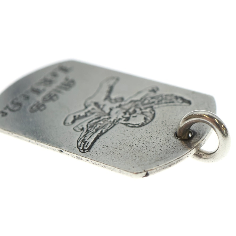CHROME HEARTS(クロムハーツ) D TAG LRG FOTI MISS LERLENE フォティドッグタグミスラーレン シルバーネックレストップ