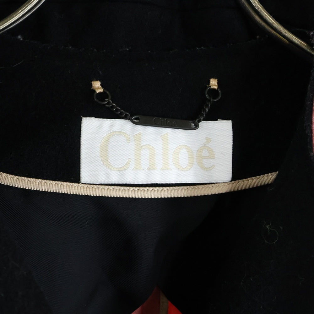 Chloe(クロエ) Wool coat 14SMA06-14S069 ウールコート アウター ピンク レディース
