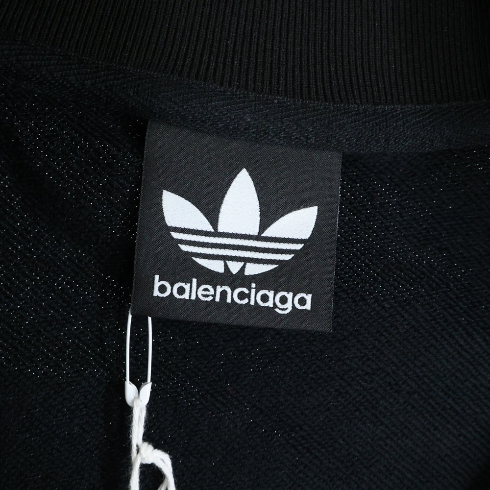 BALENCIAGA(バレンシアガ) ×adidas Tracksuit Jacket アディダス トラック ジャケット ブラック 723805 TMV15