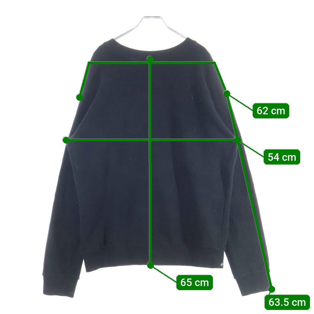 GUCCI(グッチ) ×LOONEY TUNES ルーニーチューンズ スパンコール装飾 キャラクター刺繍クルーネックスウェットトレーナー 469250-X9S59 ブラック