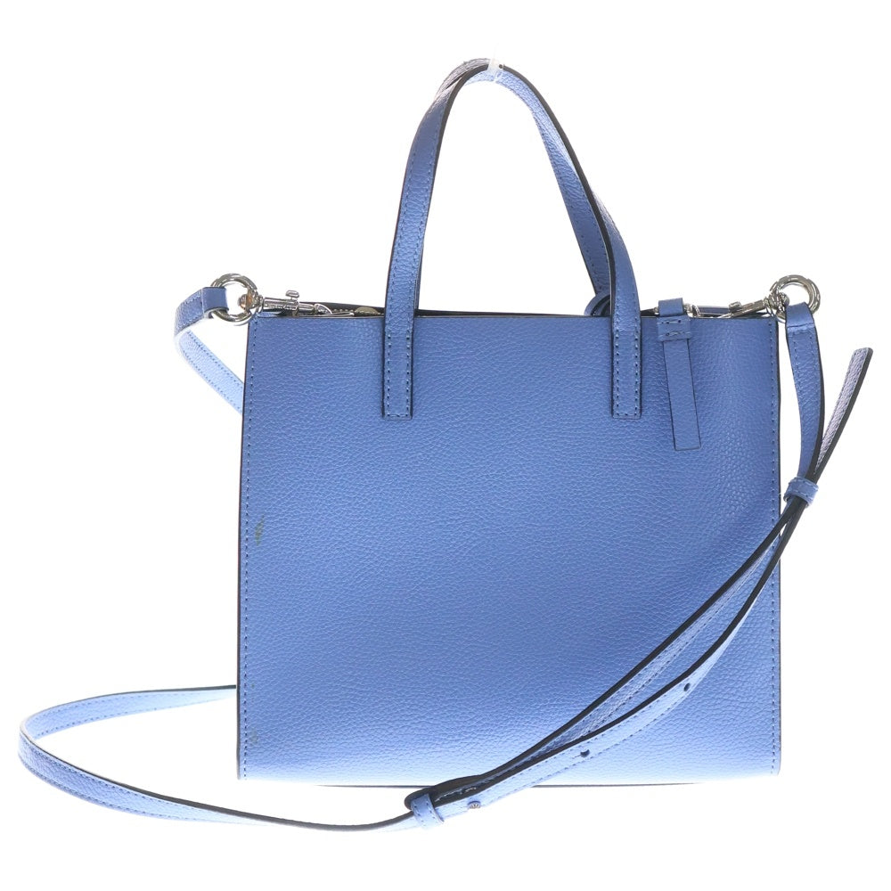 MARC JACOBS(マークジェイコブス) 2WAY Shoulder Tote Bag ショルダートートバッグ レディースレザーバッグ M0015685 ブルー