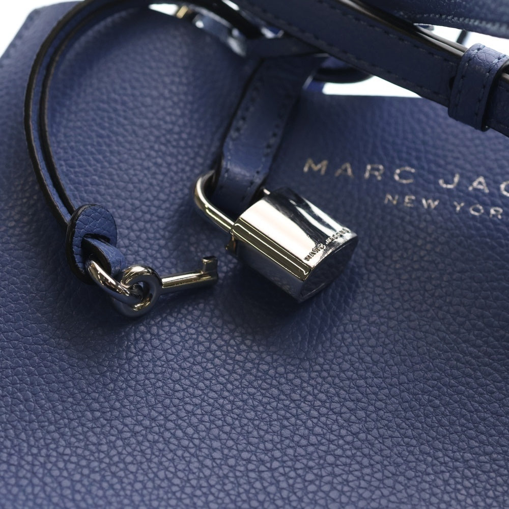 MARC JACOBS(マークジェイコブス) 2WAY Shoulder Tote Bag ショルダートートバッグ レディースレザーバッグ M0015685 ブルー
