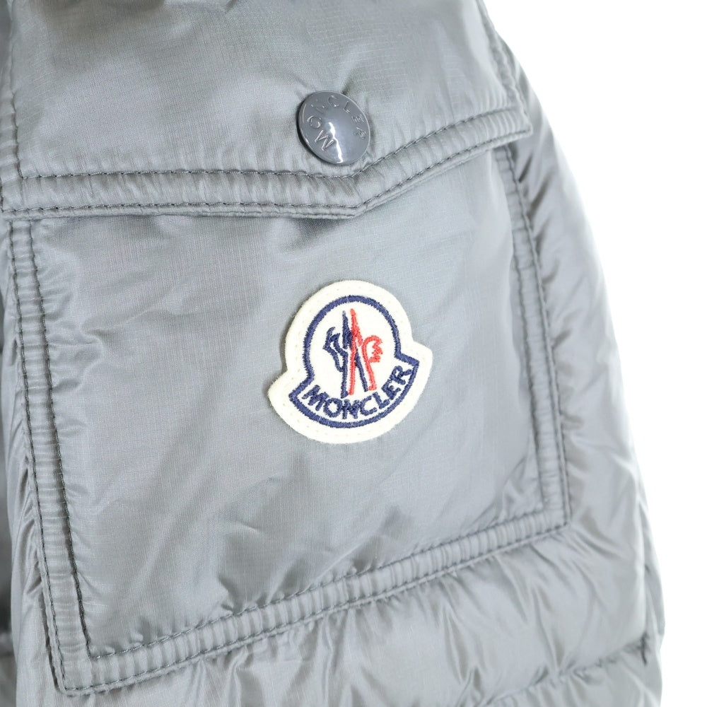 MONCLER(モンクレール) 25AW COUYERE ジップアップ フード ダウンジャケット グレー K20911A00158