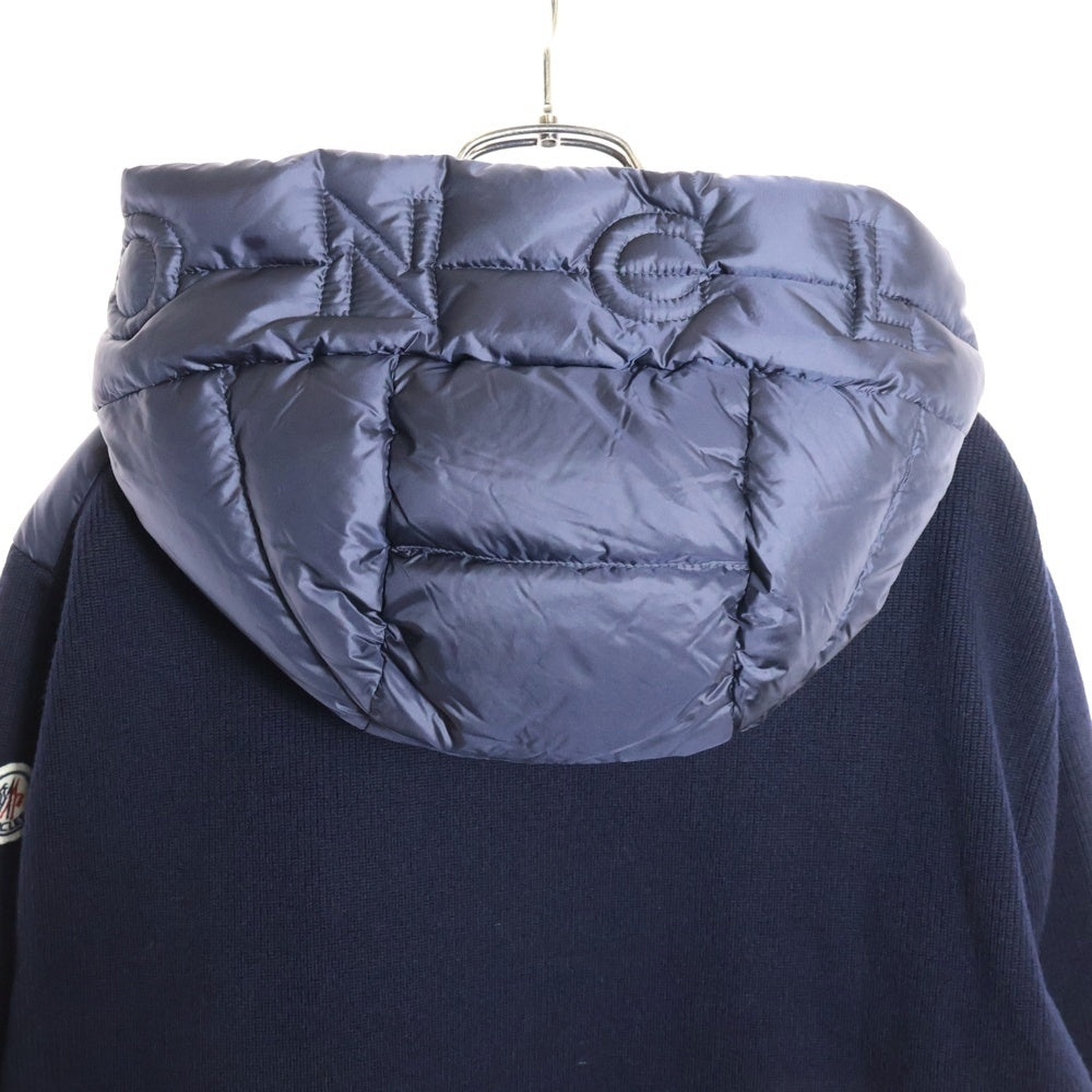 MONCLER(モンクレール) 25AW CARDIGAN TRICOT ナイロン ウール 切替