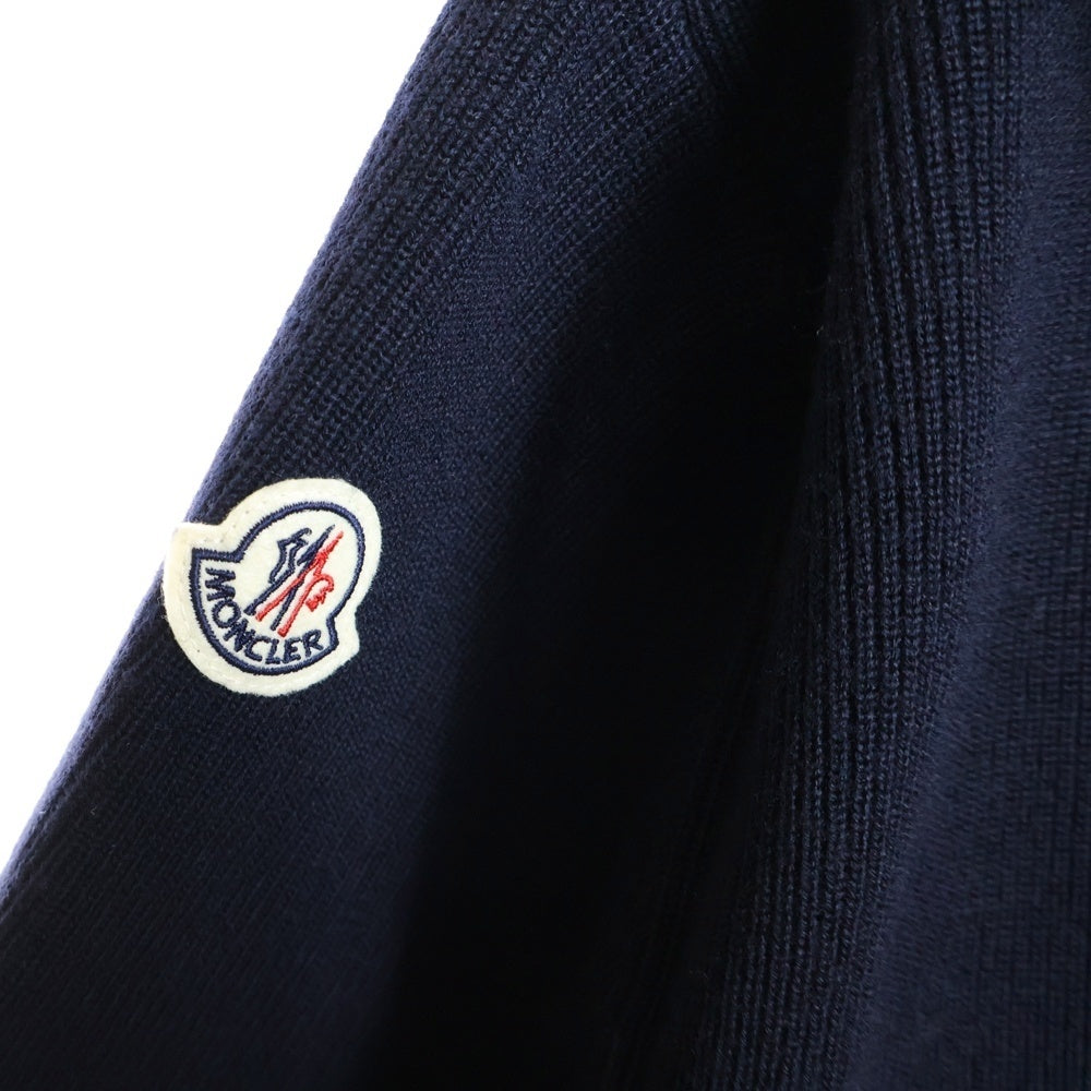 MONCLER(モンクレール) 25AW CARDIGAN TRICOT ナイロン ウール 切替