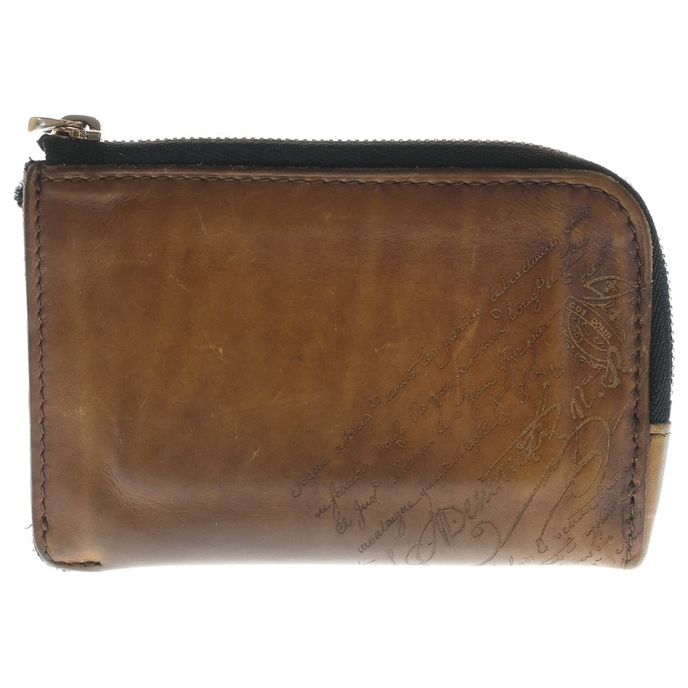 Berluti(ベルルッティ) カリグラフィ レザーコインケース F0159 ブラウン