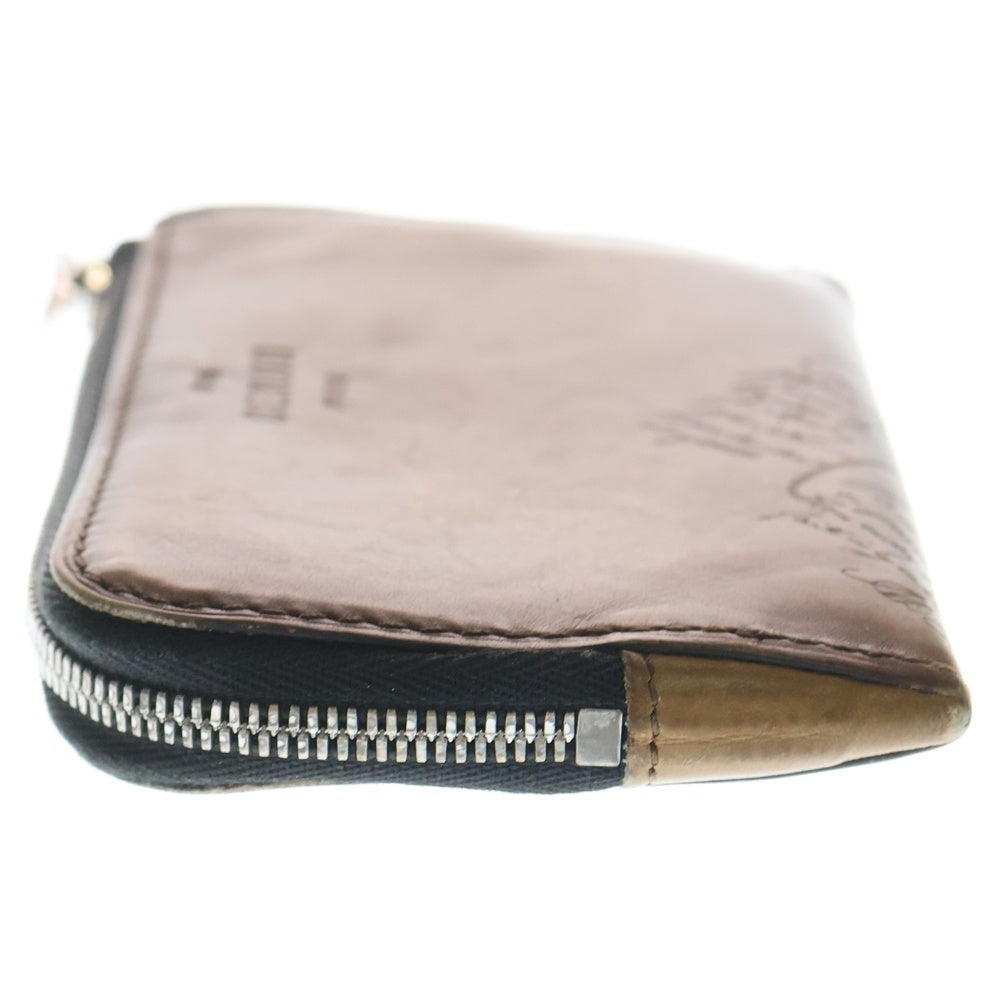 Berluti(ベルルッティ) カリグラフィ レザーコインケース F0159 ブラウン