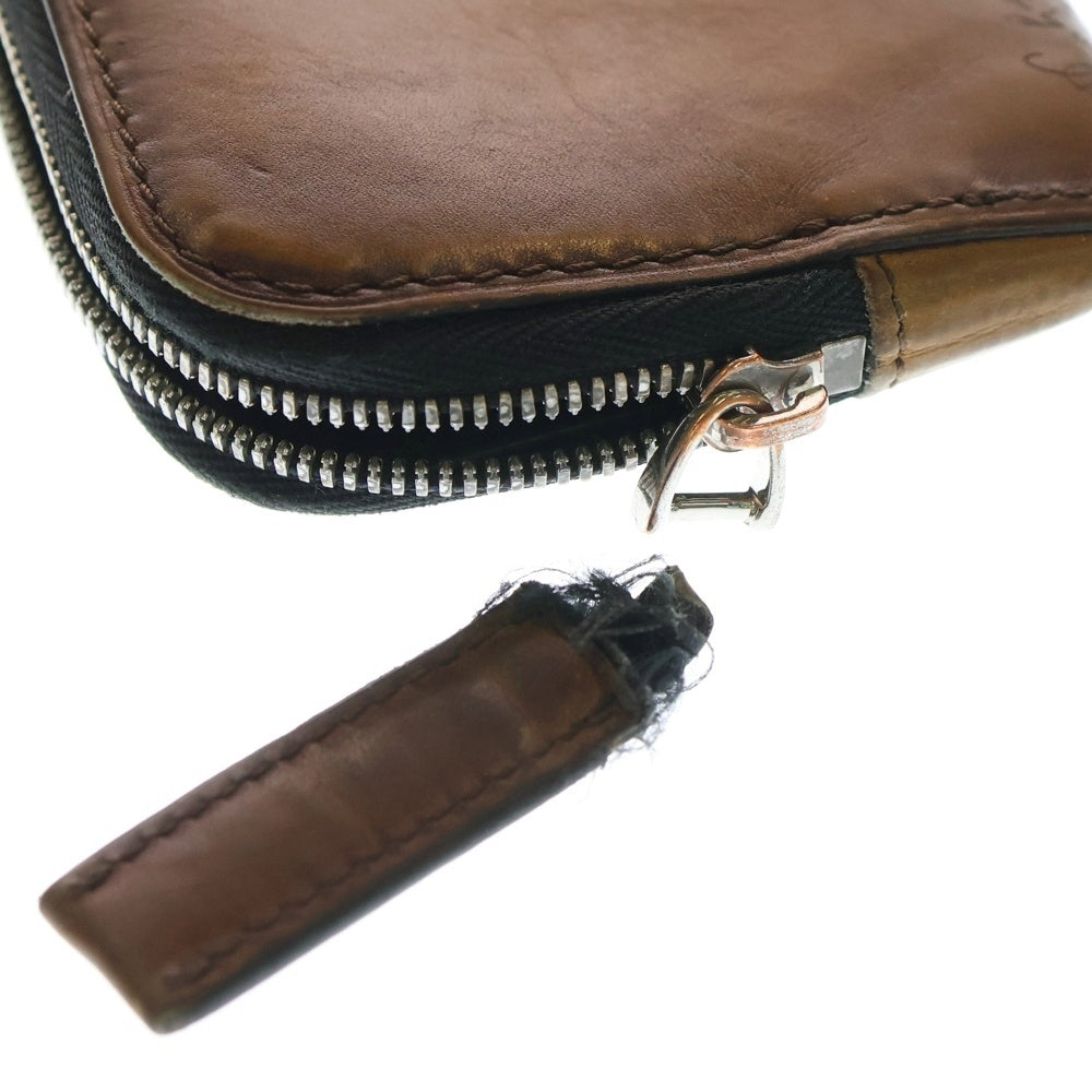 Berluti(ベルルッティ) カリグラフィ レザーコインケース F0159 ブラウン