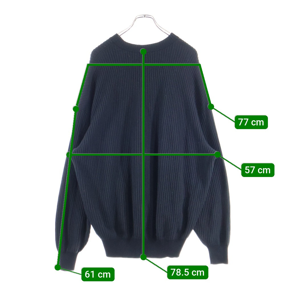 Y-3(ワイスリー) U TECH KNIT CREW SWEATER ロゴデザイン ニット