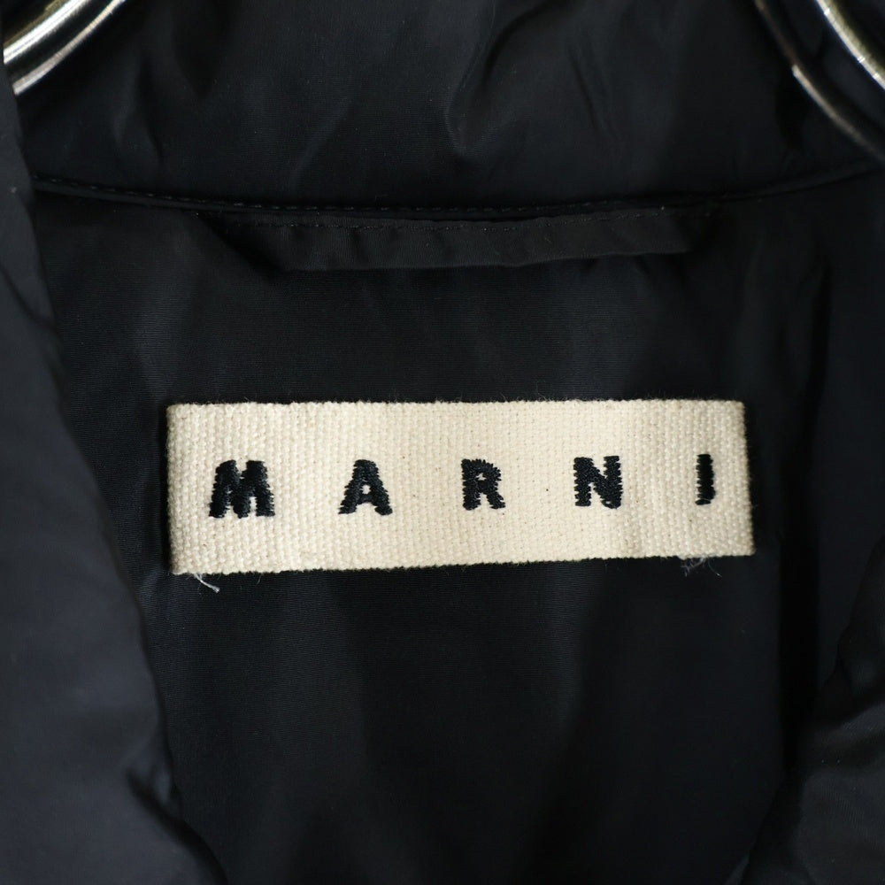 MARNI(マルニ) ジップアップ フロントポケット ナイロンジャケット ブラック CUMU0188W0