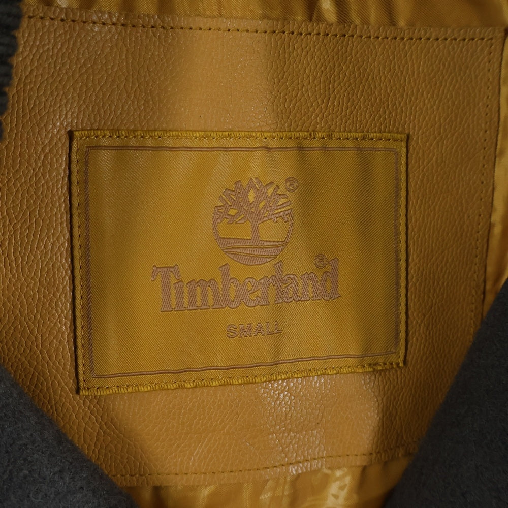 Timberland(ティンバーランド) レザー ウール ロゴワッペンバー