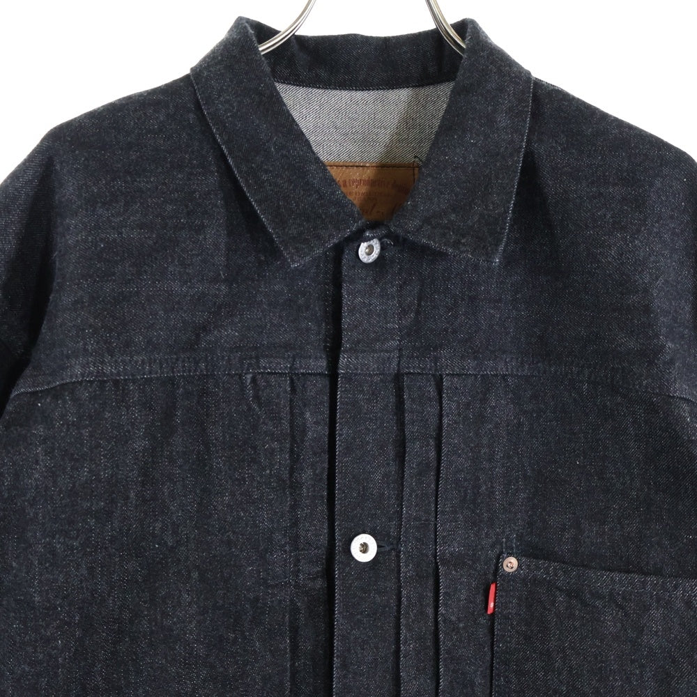 NO BRAND(ノーブランド) Ground Alls G-S506TBK 大戦モデル復刻 1st デニムジャケット ブラック