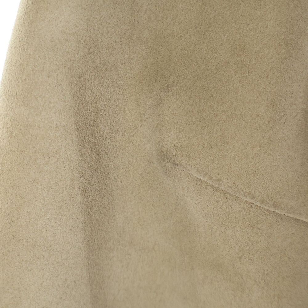 ARTS&SCIENCE(アーツアンドサイエンス) Suede Front Hook Coat スウェードフロントホックコート レディースレザーコート 003-00127-829 ブラウン