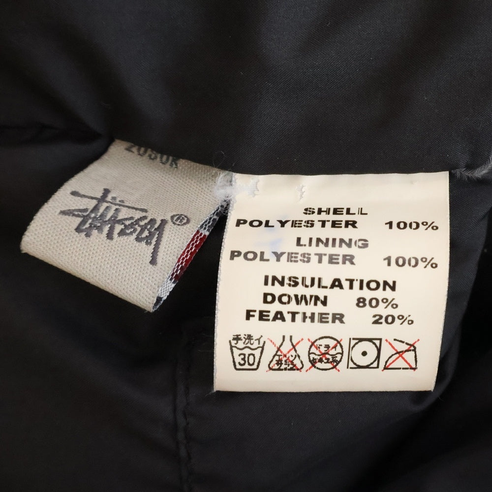 Stussy ストライプ ジップアップベスト STUSSY(ステューシー) 90s Stripe Down Vest ストライプダウンベスト