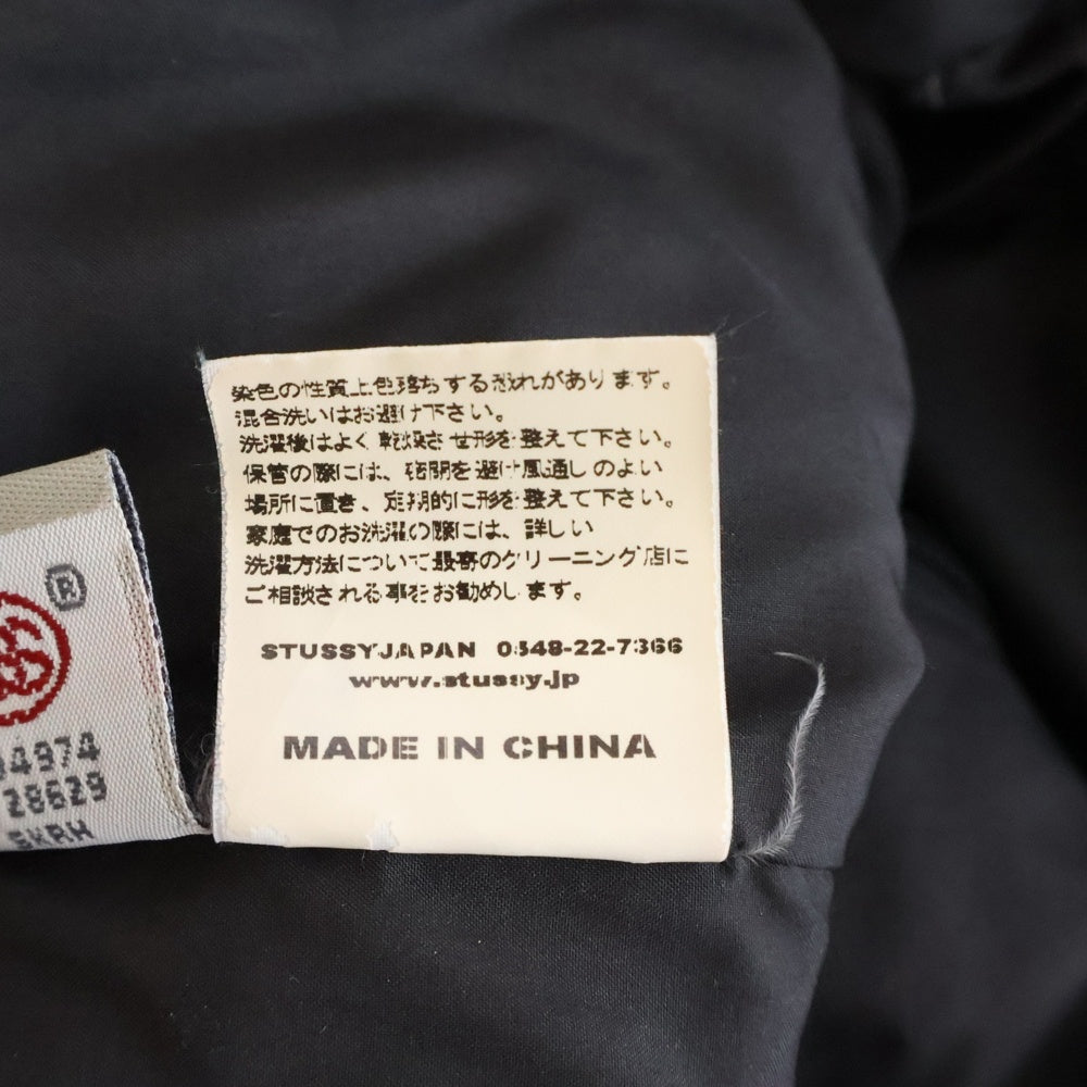 Stussy ストライプ ジップアップベスト STUSSY(ステューシー) 90s Stripe Down Vest ストライプダウンベスト