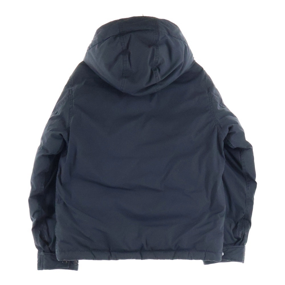 THE NORTH FACE PURPLE LABEL(ノースフェイスパープルレーベル) Mountain Short Down Jacket マウンテンショートダウンジャケット ジップアップナイロンダウンジャケット ND2871N ブラック