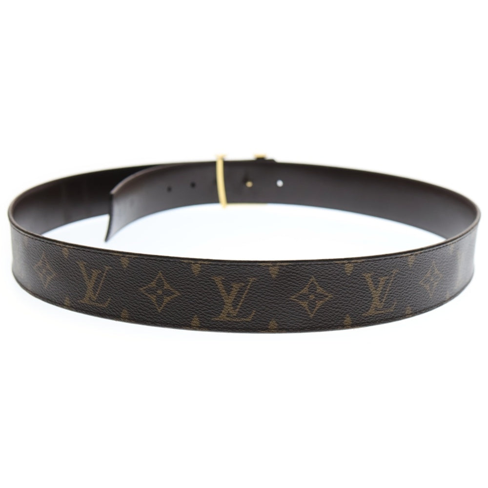 LOUIS VUITTON(ルイヴィトン) LV イニシャル モノグラム ベルト ブラウン 40MM M0566U M0323 レディース