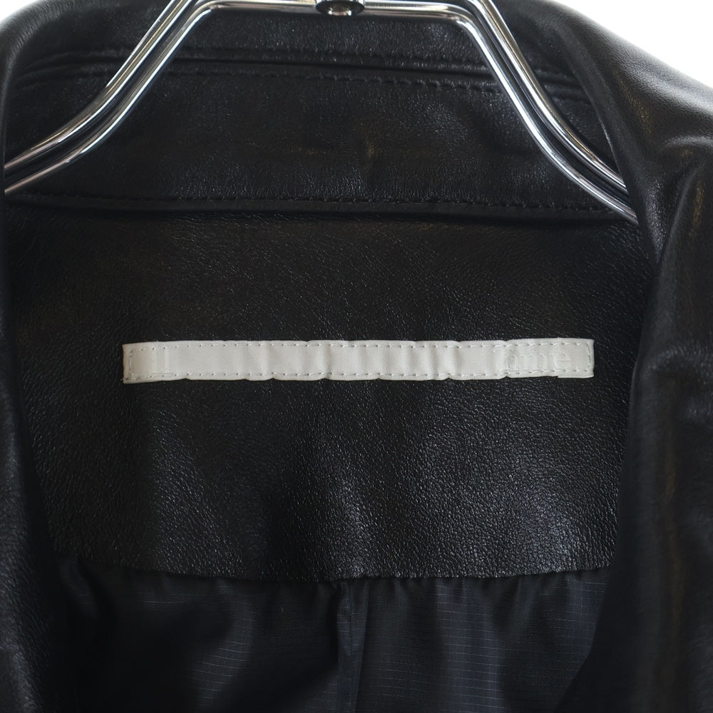Tamme(タム) LEATHER MK3 JACKET ラムレザー ダブルライダース