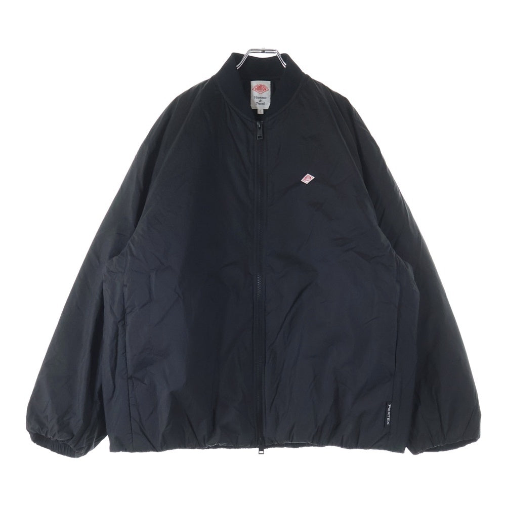 DANTON(ダントン) INSULATION BOMBER JACKET 中綿 ジップアップ ボンバージャケット ブラック