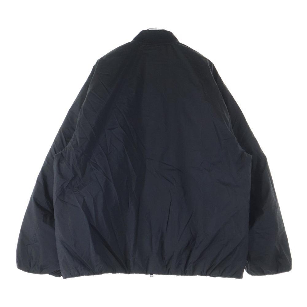 DANTON(ダントン) INSULATION BOMBER JACKET 中綿 ジップアップ ボンバージャケット ブラック