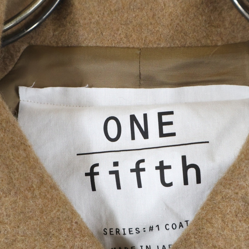 ONE fifth(ワンフィフス) #1 Balkan Coat バルカンコート ラグランスリーブロングコート ベージュ