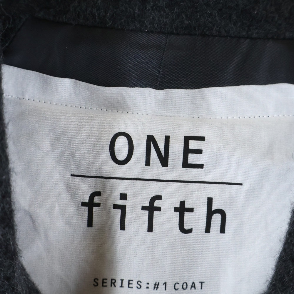 ONE fifth(ワンフィフス) #1 Balkan Coat バルカンコート ラグランスリーブロングコート グレー