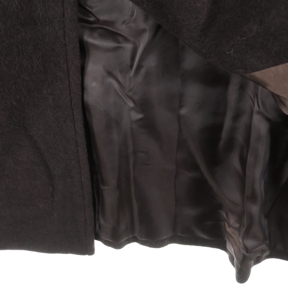 NO BRAND(ノーブランド) ONE fifth ワンフィフス #1 Balkan Coat バルカンコート ラグランスリーブロングコート ブラウン
