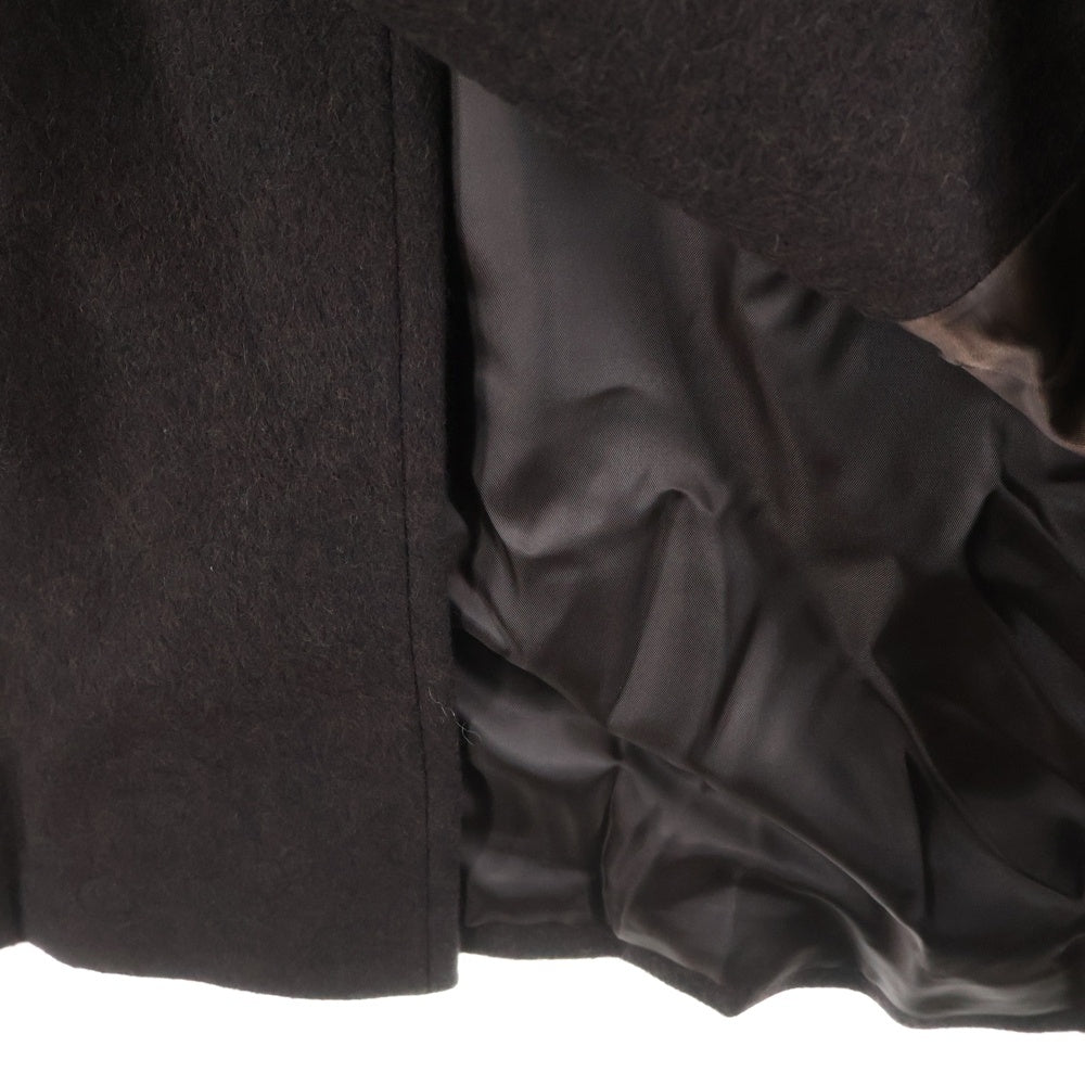 NO BRAND(ノーブランド) ONE fifth ワンフィフス #1 Balkan Coat バルカンコート ラグランスリーブロングコート ブラウン