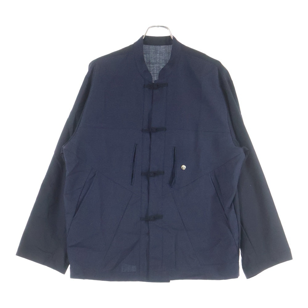 CHANGES(チェンジズ) Remake China Jacket リメイクチャイナジャケット 再構築スタンドカラージャケット ネイビー